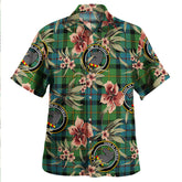 Clan Tait Ancient Tartan Crest Badge Aloha Hawaiian Shirt Tropical Old Style WQ73 Tait Ancient Tartan Tartan Today